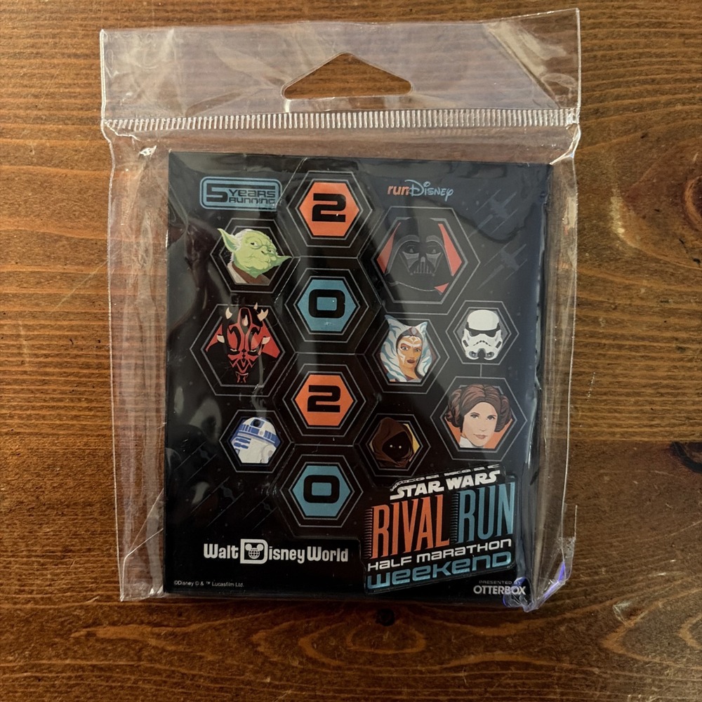 Disney Star Wars Rival Run Magnet Rundisney New In Package - Picture 1 of 3